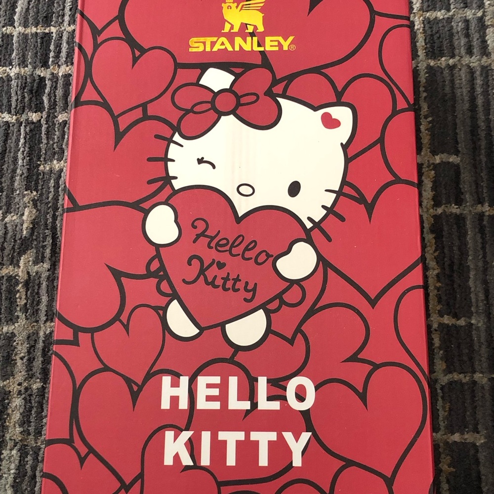 Stanley LoveShackFancy Hello Kitty Heart Tumbler